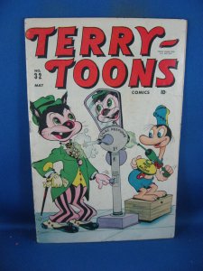 TERRYTOONS 32 VG+ TIMELY GOLDEN AGE 1945