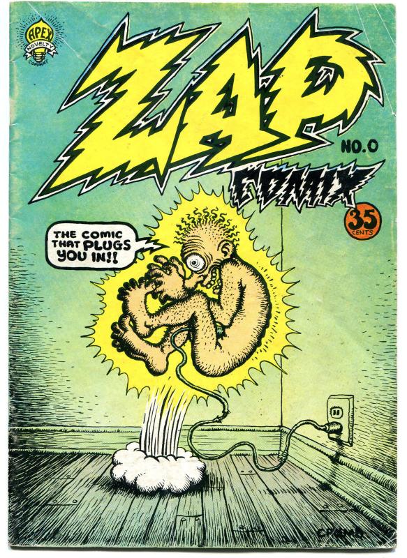 ZAP #0, VG, Robert Crumb, Underground, 1967, 2nd, more UG in store