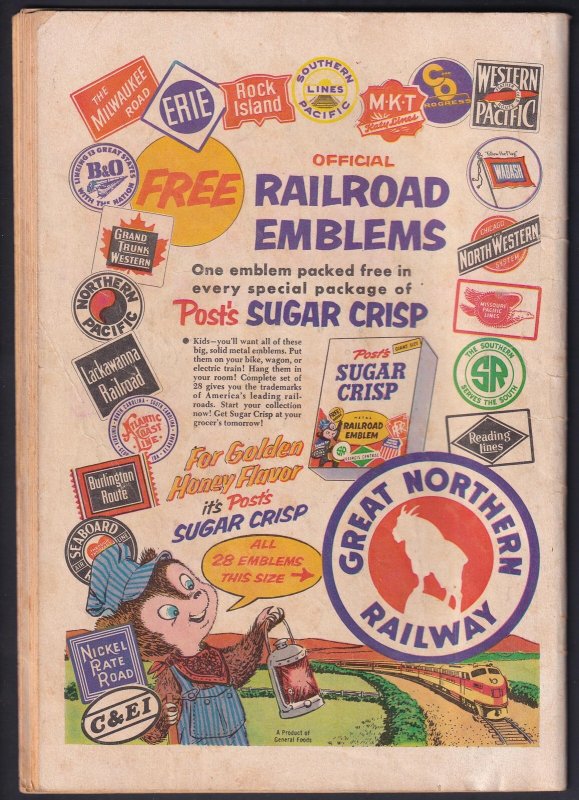 Roy Rogers Comics 79 (1954) GD+ Golden Age Dell