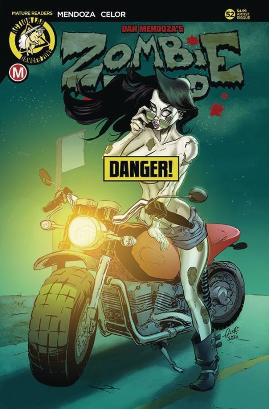 ZOMBIE TRAMP #52 COVER D OJEDA RISQUE VARIANT (MR)