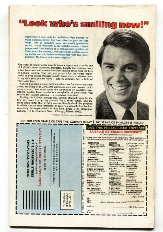 Jungle Action #24 1976  Black Panther vs WIND EAGLE