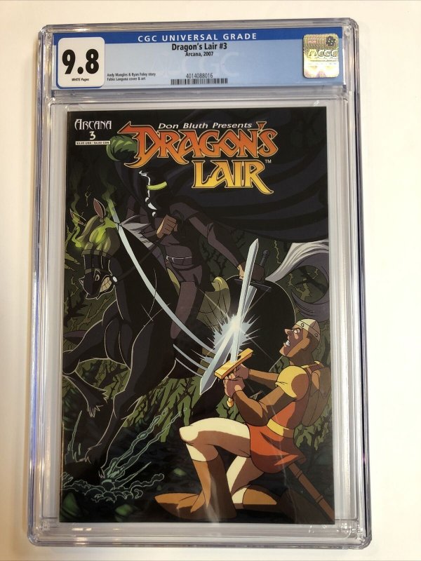 Dragon’s Lair (2007) # 3 (CGC 9.8 WP) Census=2