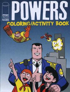 Powers Coloring/Activity Book #1 VF/NM; Image | combined shipping available - de