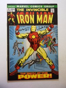 Iron Man #47 (1972) FN+ Condition slight stain bc