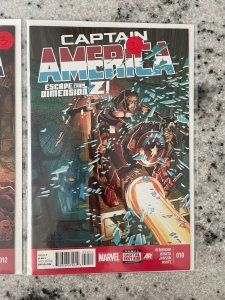 2 Captain America Marvel Comic Books # 10 12 NM 1st Prints Avengers Hulk J909