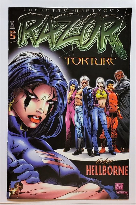 Razor: Torture #5 (June 1996, London Night) 6.0 FN