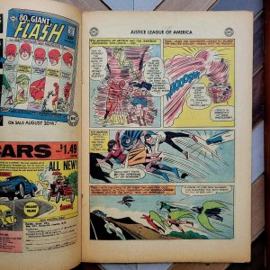 JUSTICE LEAGUE #31 VG (DC 1964) HAWKMAN Joins the JLA. HAWKGIRL Cameo Silver Age