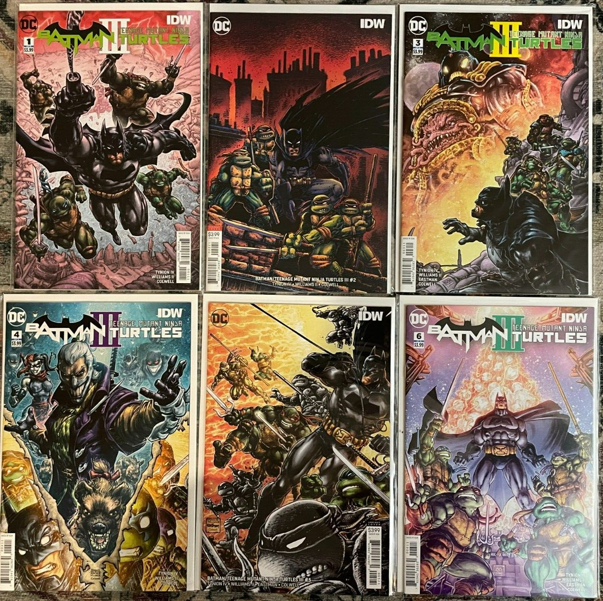 Batman TMNT #1-6 アメコミ全巻セット - 洋書