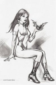 Vampirella Year One #3V VF/NM ; Dynamite | FOC 1:15 variant Nowlan B&W