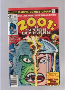2001, A Space Odyssey #2 - Jack Kirby Art! (8.0) 1977