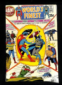 World's Finest Comics #197 DC Giant G-76! Batman Superman!