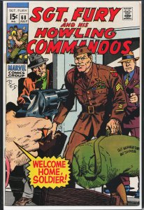 Sgt. Fury #68 (1969) Sgt. Fury