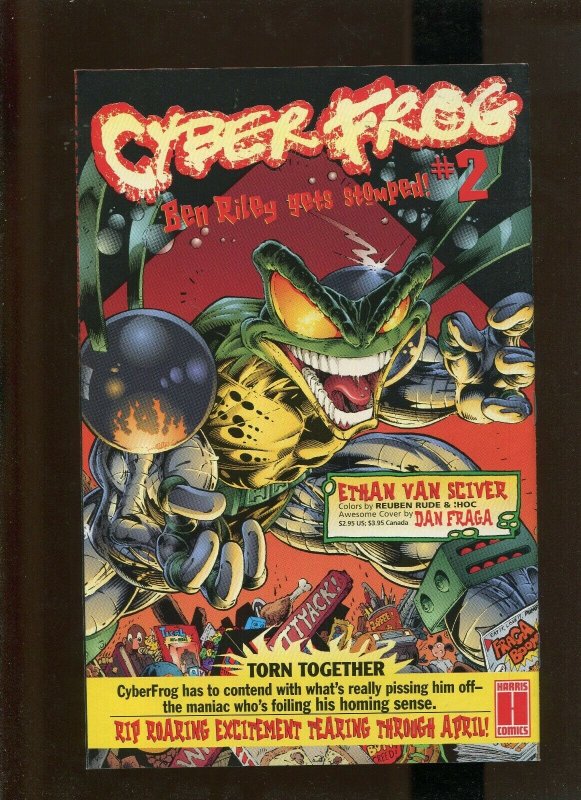 CYBERFROG #1 (9.2)NM- DIRECTING TRAFFIK!! 1996