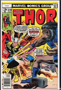 Thor #270 (1978) Thor