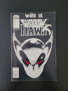 SHADOWHAWK #1 (NEWSSTAND COVER)(1992) COMIC BOOK ~ Image Comics