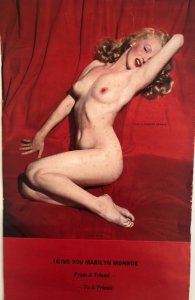 1954 ORIGINAL Marilyn M.”GOLDEN DREAMS”calendar,C all my vintage items