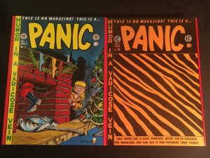 PANIC Vol. 1, 2 Russ Cochran EC Library Hardcover Set, No Slipcase