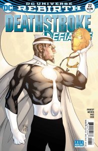 Deathstroke (2016) #22 VF/NM Shane Davis Cover Rebirth