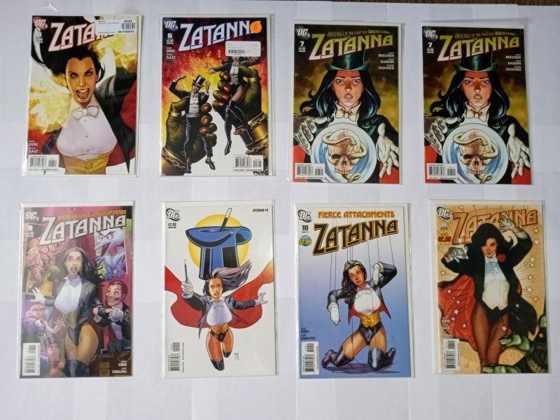 Ultimate DC Zatanna collection 1-16, Books 1+2, both miniseries+special;32comics