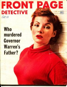 Front Page Detective-10/1952-Murder-Killer-Execution-VG