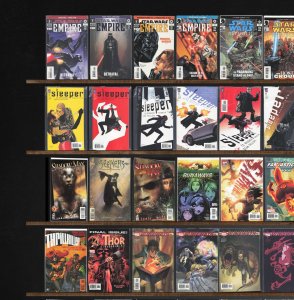 Huge Lot 150+ Comics with X-Man, Shadowman, Star Wars: Empire & More!