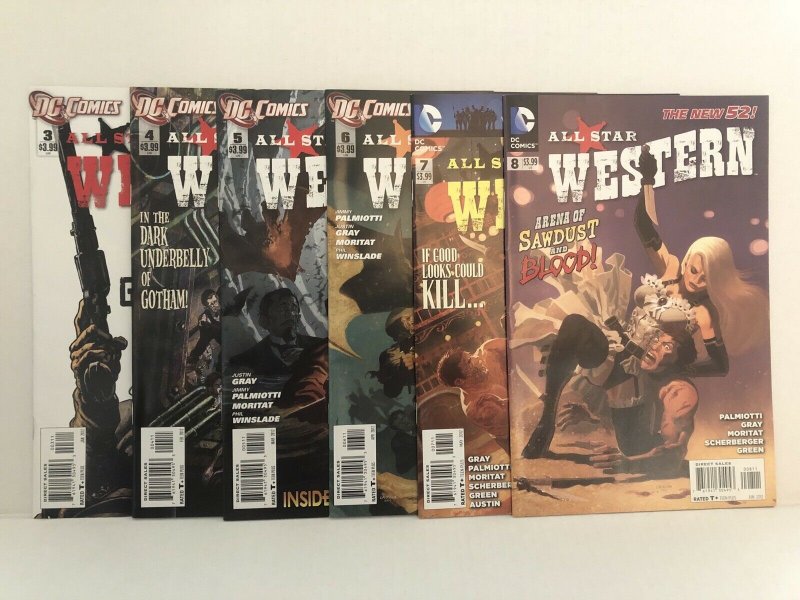 All Star Western #3 -8 Lot Of 6