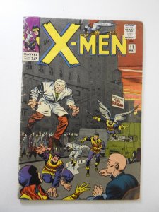 The X-Men #11 (1965) VG Condition centerfold detached bottom staple
