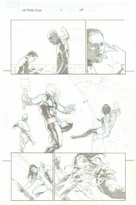 Ultimates #1 p.18 - Nick Fury, Captain Britain, Captain Italy art by Esad Ribic
