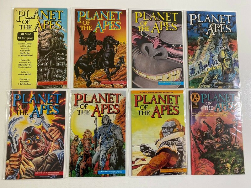 Planet of the Apes lot #1-13 Adventure 8 different books 6.0 FN (1990 to 1991) 