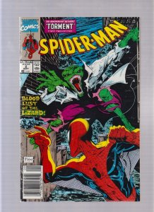 Spider Man #2 - Torment Part Two/Newsstand Edition! (7.5/8.0) 1990