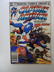 Captain America #273 (1982) FN- condition