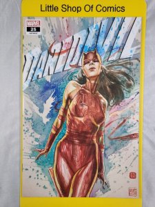 Daredevil #25 2nd Print David Mack Variant 2021 Marvel Comics