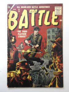 Battle #51 (1957) VG- Condition!