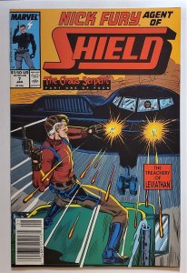 Nick Fury, Agent of S.H.I.E.L.D. #7 (Jan 1990, Marvel) FN/VF 
