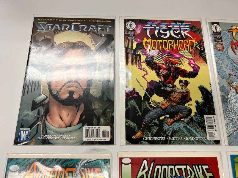 6 Comic Books StarCraft #6 + King Tiger # 1 2 + Bloodstrike # 3 4 5 19 DB12