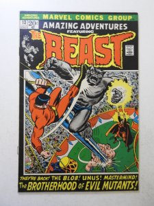 Amazing Adventures #13 (1972) VG+ Condition moisture stain, rust top staple