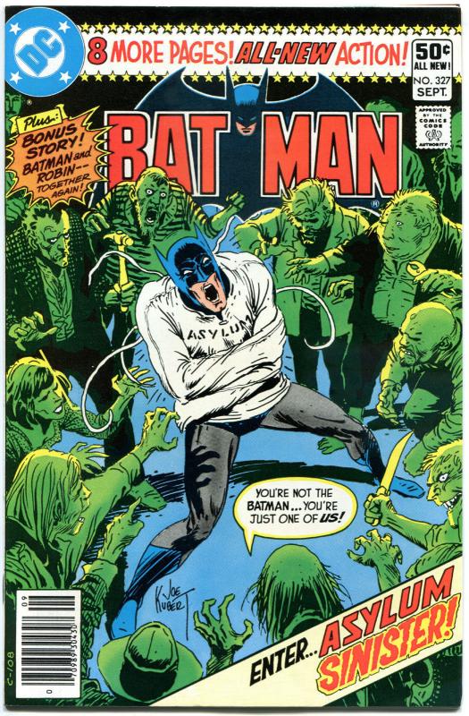 BATMAN #327, VF/NM, Robin, Arkham, Wein, Gotham, DC, 1940 1980, more BM in store