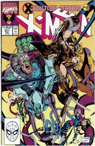 Uncanny X-Men #271 Chris Claremont Jim Lee New Mutants NM-