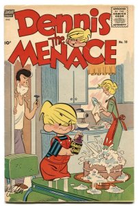 Dennis The Menace #10 1955- shaving cream gag cover VG-