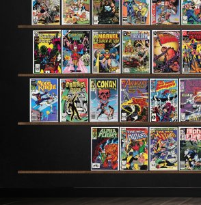 Huge Lot 150+ Comics with Alpha Flight, Conan The Barbarian & More!