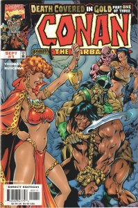 Conan: Death Covered in Gold #1, 2, 3 (1999) Conan COMPLETE SET!