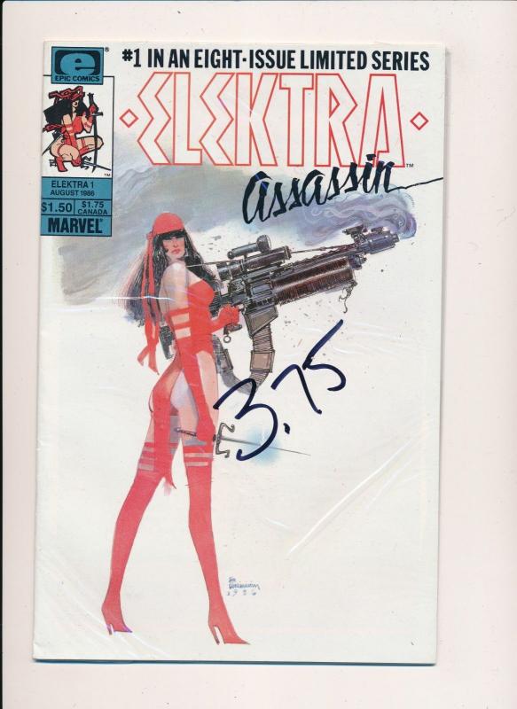 Epic Comics / Marvel ~ ELEKTRA Assassin #1,2,3 ~ 1986 VF/NM (HX815)