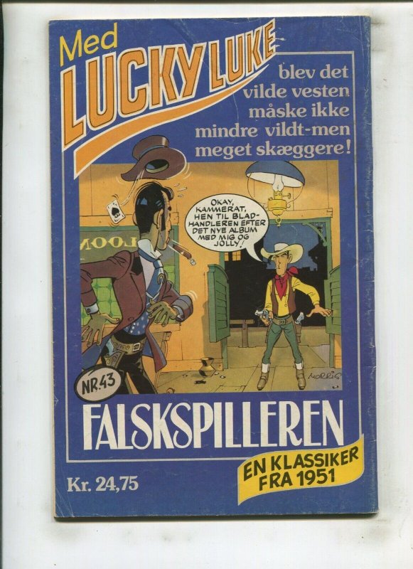SUPERMAN #38 (4.5) DANISH LANGUAGE!! 1982