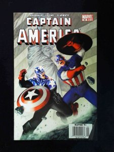 Captain America #40 (5Th Series) Marvel Comics 2008 Vf+ Newsstand