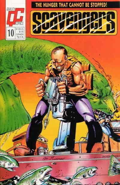 Scavengers (Fleetway/Quality) #10 VF/NM; Fleetway Quality | save on shipping - d