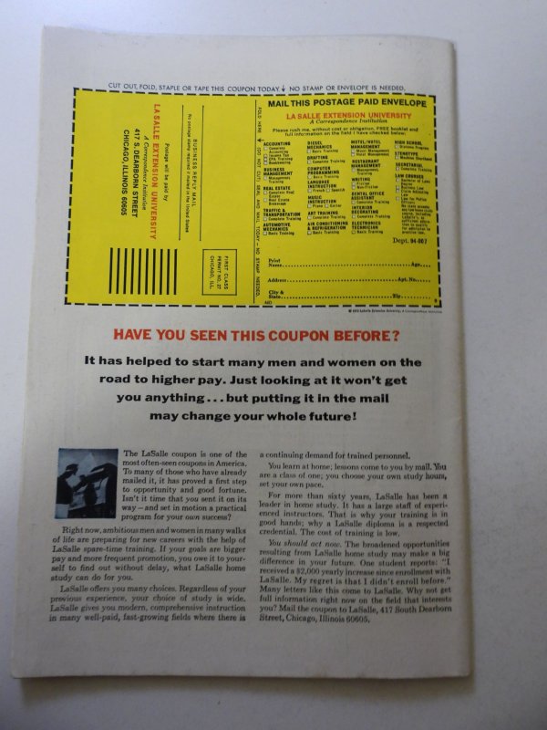 Where Monsters Dwell #25 (1973) FN/VF Condition MJ insert intact