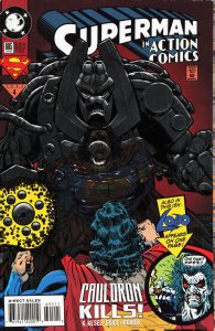 Action Comics #695 Embossed Cover (1994) Superman