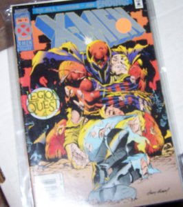 X MEN # 41 marvel1995 legion quest py 4. xavier dies AGE OF APOCALYPSE newstand  