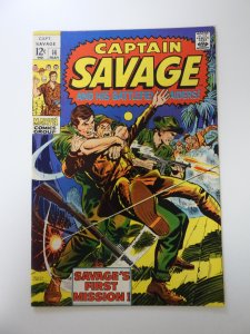 Captain Savage #14 (1969) VF+ condition