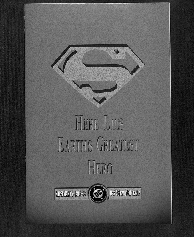 Superman (1987) #75 Death of Superman!